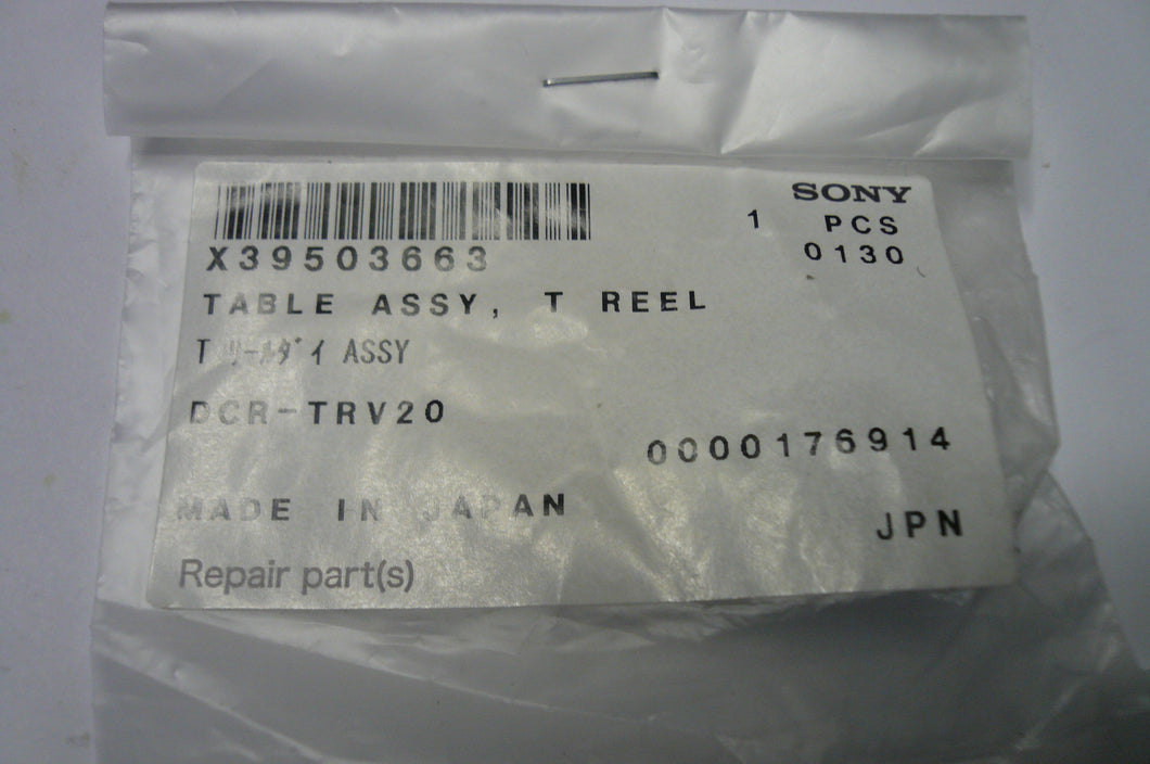 X-3950-366-3 Sony Table Assembly, T Reel