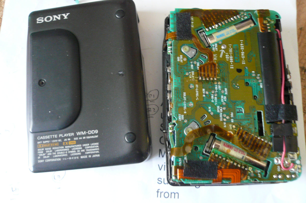 Sony WM-DD9 walkman repair service – I & N Electronics