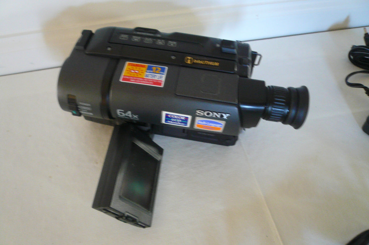 Sony CCD-TRV15 NTSC 8mm, video8 camcorder – I & N Electronics