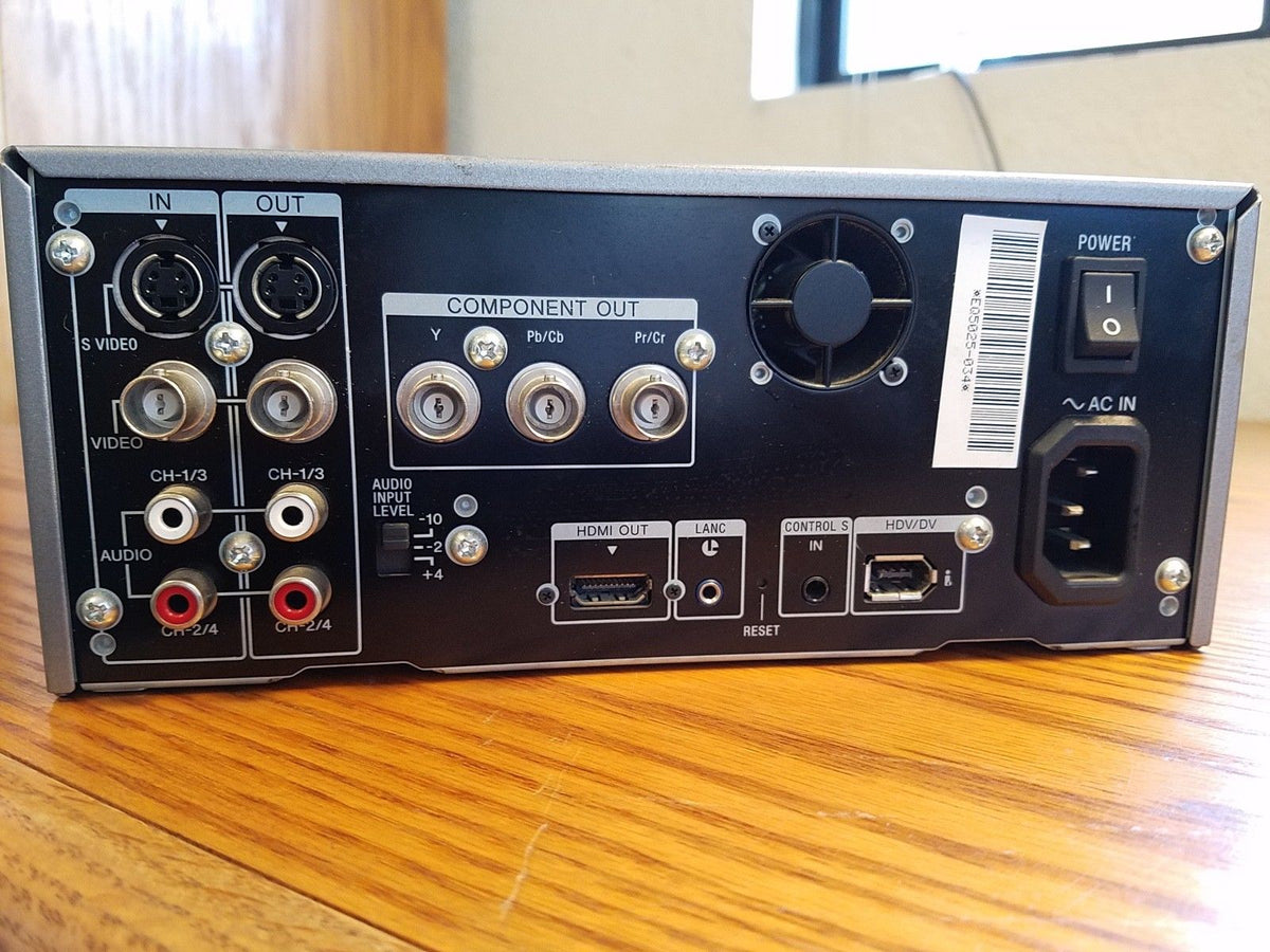 Sony HVRM25Au HighDefinition NTSC / Pal MiniDV DVcam heavy duty VCR