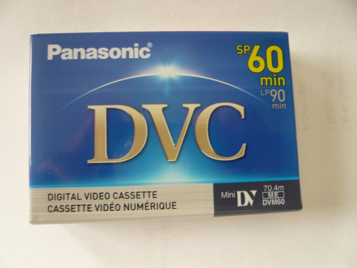 New Sealed 5 Pack Panasonic PQ MiniDV Tapes AY-DVM63PQUS