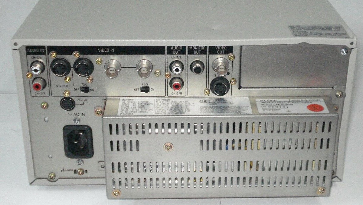 Sony SVO-9500MDP SVHS stereo pal system heavy duty