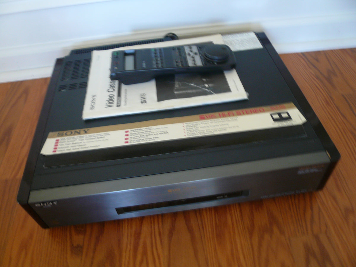 Sony SLV-R5uc SVHS stereo NTSC heavy duty VCR – I & N Electronics