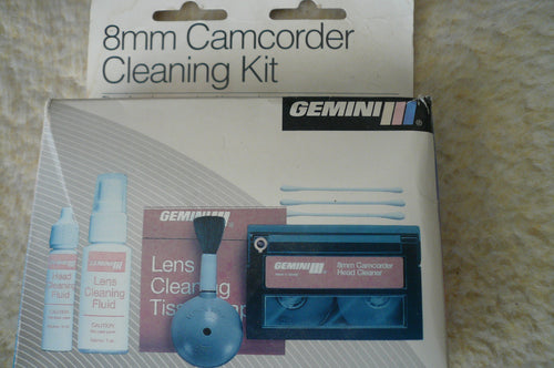 Gemini 8mm Hi8 digital8 video head cleaning cassette