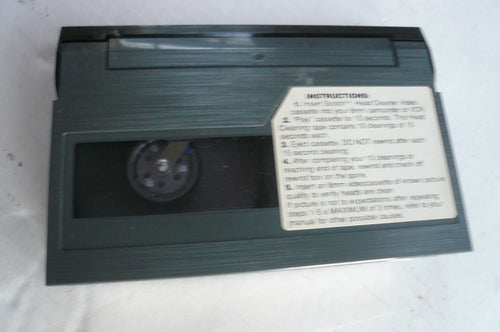 Scotch dry 8mm Hi8 digital8 video head cleaning cassette