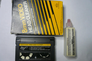 Realistic 8mm Hi8 digital8 video head cleaning cassette