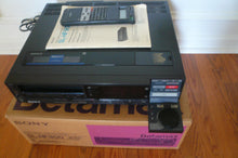 Sony SL-HF900 Supper Beta Hi-Fi stereo NTSC heavy duty VCR
