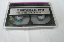 Maxell 8mm Hi8 digital8 video head cleaning cassette