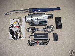 Sony DCR-TRV120 digital8 stereo NTSC camcorder plays 8mm Hi8 digital8