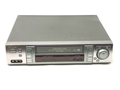 Aiwa HV-MX100 VHS stereo multi system heavy duty VCR , Pal , secam , NTSC