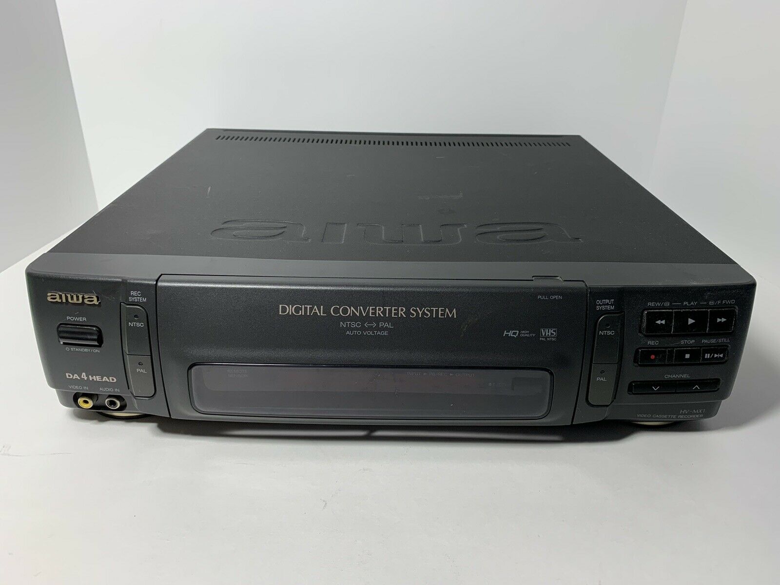 Aiwa HV-MX1 VHS multi system heavy duty VCR , Pal , secam , NTSC 