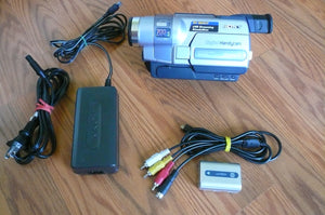 Sony DCR-TRV250e digital8 pal system camcorder plays digital8 pal tapes
