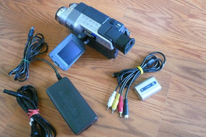 Sony DCR-TRV250e digital8 pal system camcorder plays digital8 pal tapes