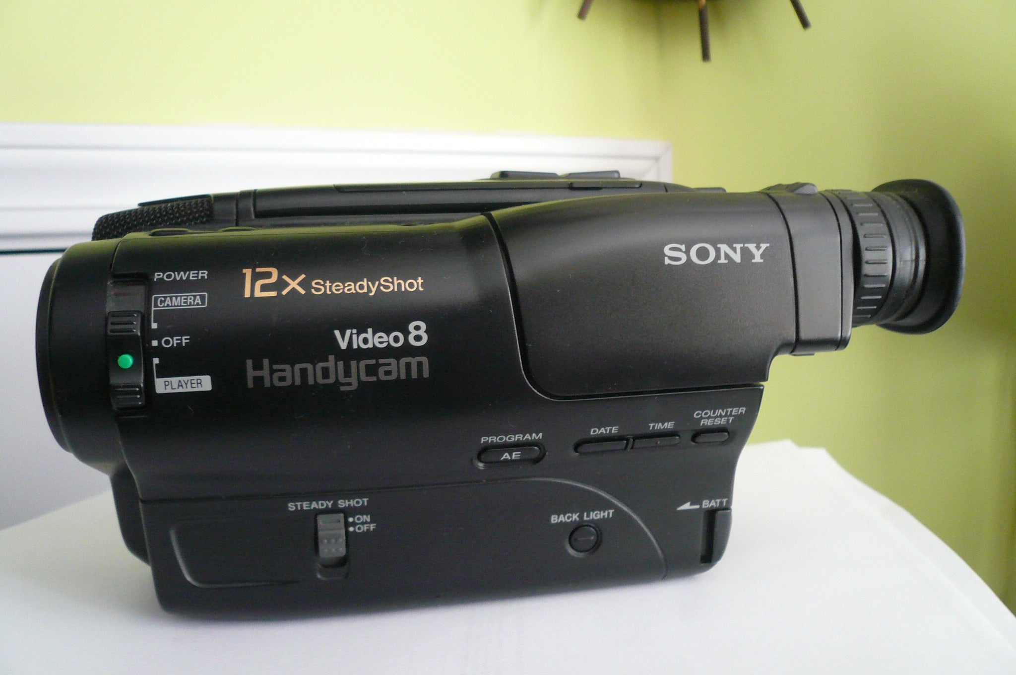 Sony CCD-TR82 8mm video8 heavy duty NTSC camcorder – I & N Sony CCD-TR82 8mm video8 heavy duty NTSC camcorder – I & N