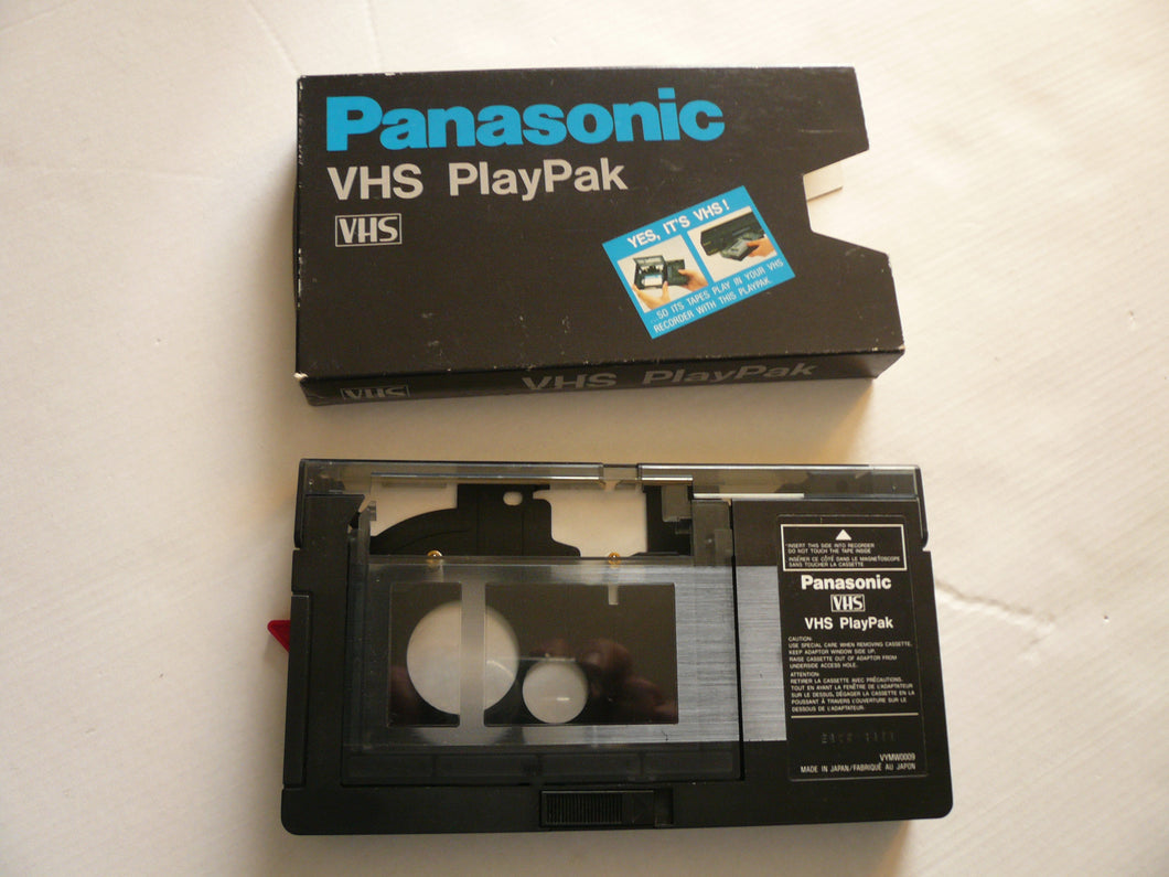 Panasonic VHS to VHSc adaptrer