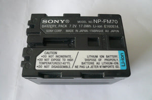 sony NP-FM70 battery for sony Camcorders CCD-TRV & DCR-TRV series
