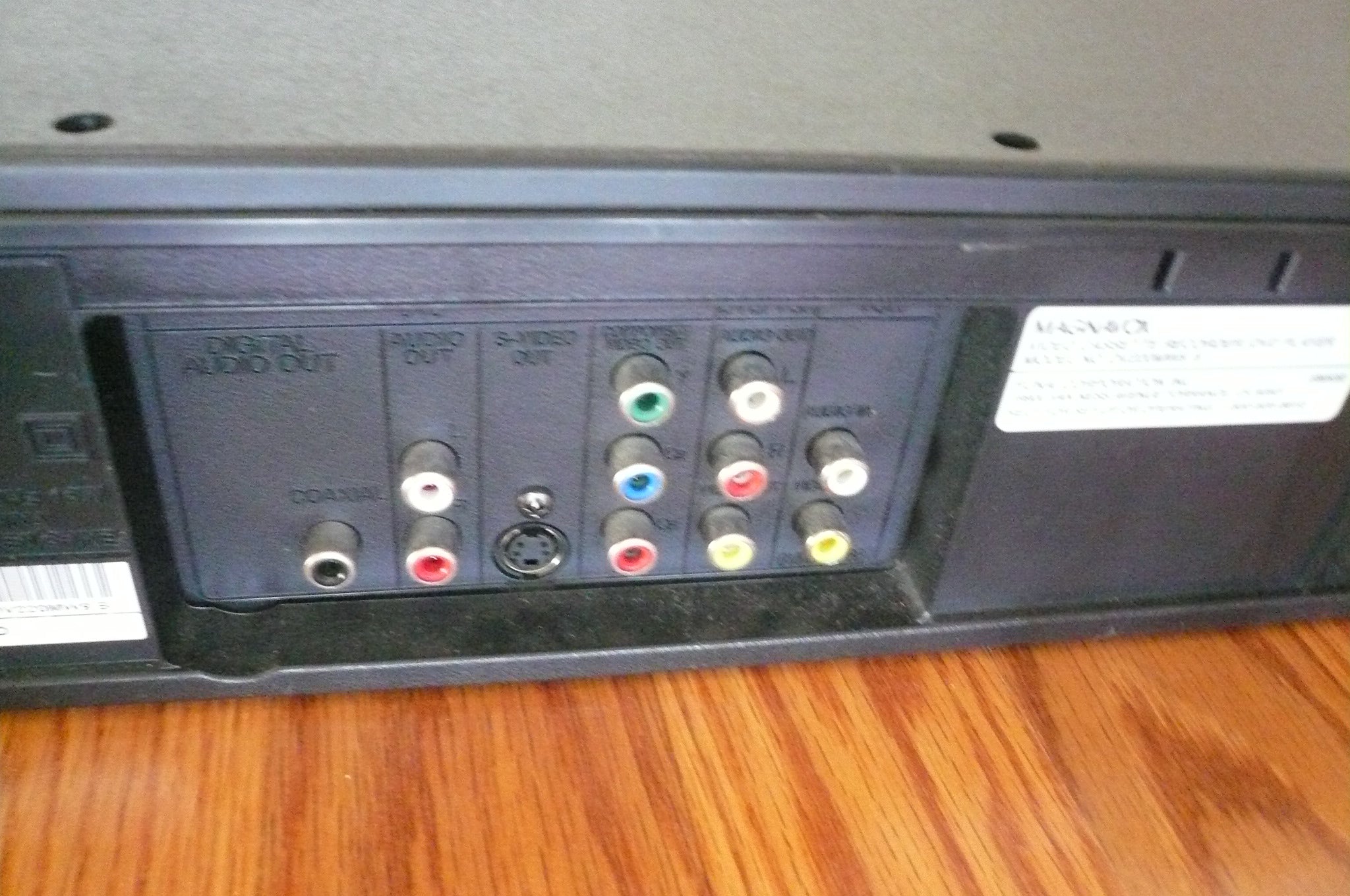 Magnavox DV220MW9 DVD / VHS Video Cassette Recorder Combo I & N