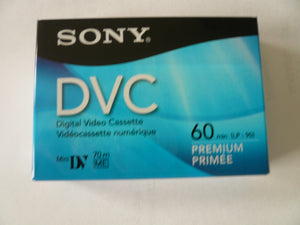 Sony DVM-60PRR miniDV tape