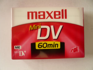 Maxell DVM60SE MiniDV tape