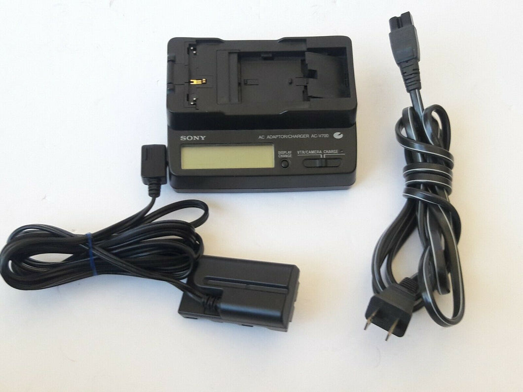Sony AC-V700 AC adapter with DK-45