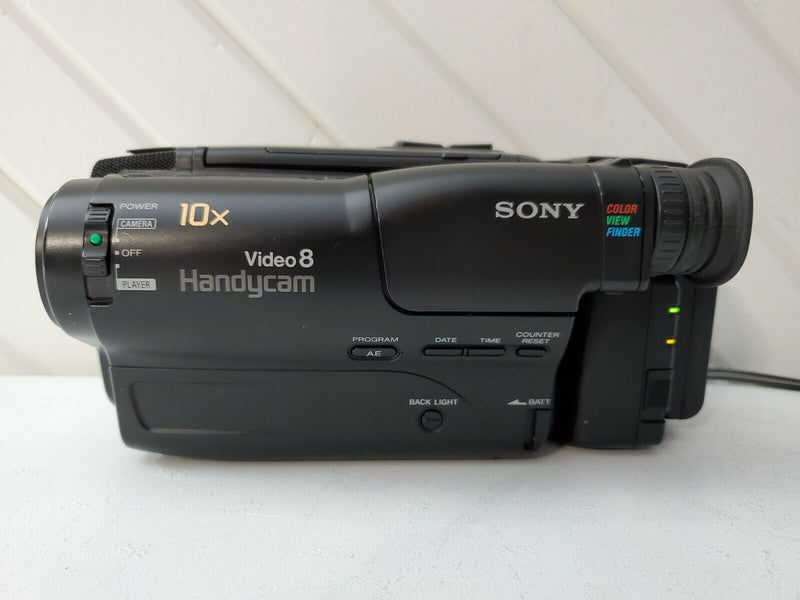SONY video Hi8 Handycam 本体 Sony Video Hi8 Handycam 8x Hifi Stereo Charger Tapes