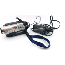 Copy of sony CCD-TRV608 Hi8 heavy duty NTSC camcorder plays 8mm Hi8 analog tapes