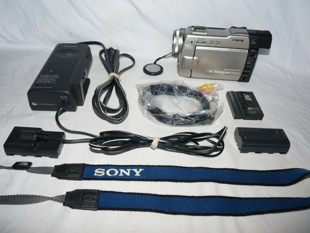Sony DCR-TRV9e pal system stereo miniDV camcorder