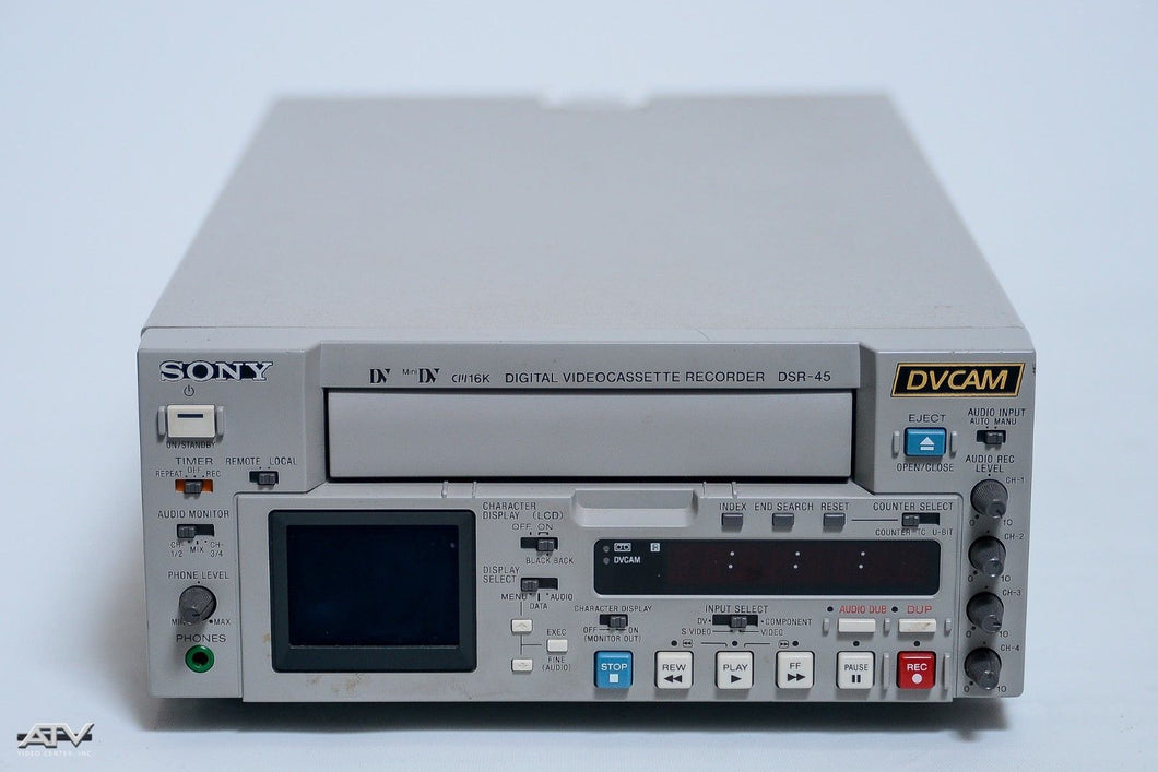 Like new Sony DSR-45 miniDV / DVcam NTSC pal heavy duty commercial VCR