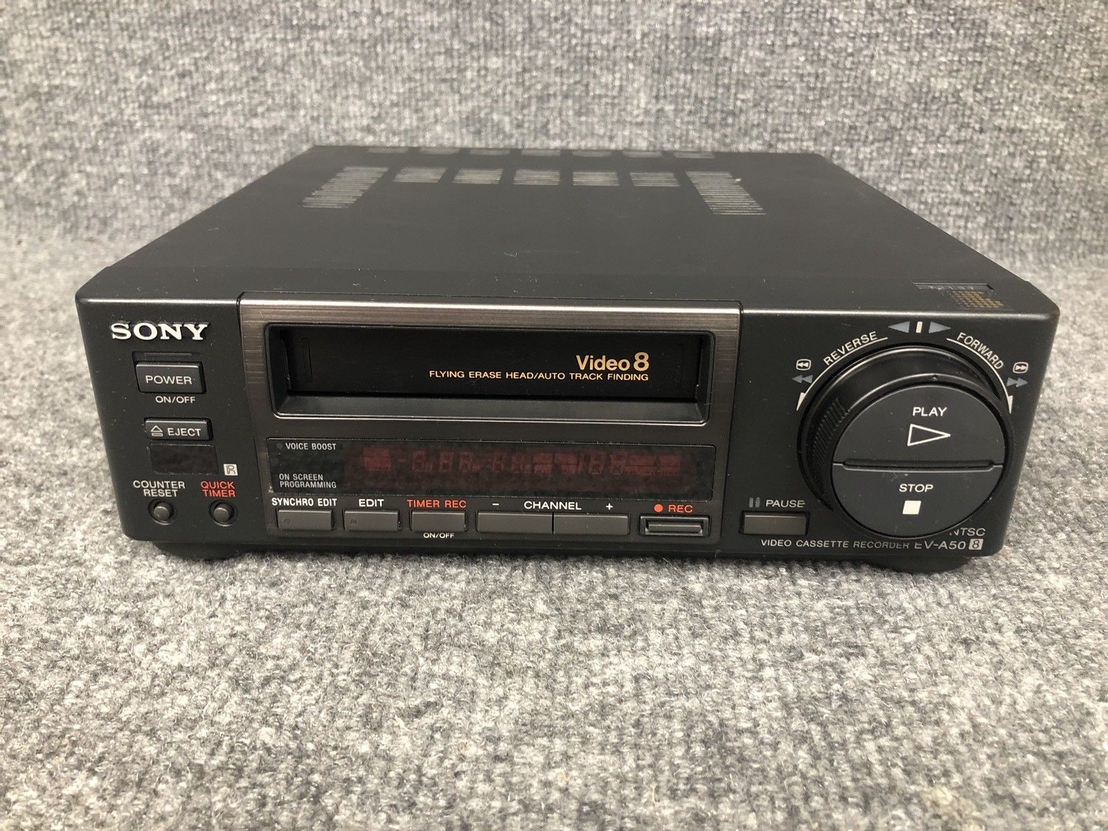 sony EV-A50 NTSC 8mm video8 heavy duty VCR – I & N Electronics