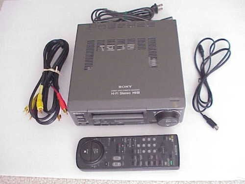 Sony EV-C500e Hi8 pal system stereo analog 8mm Hi8 video cassette recorder player