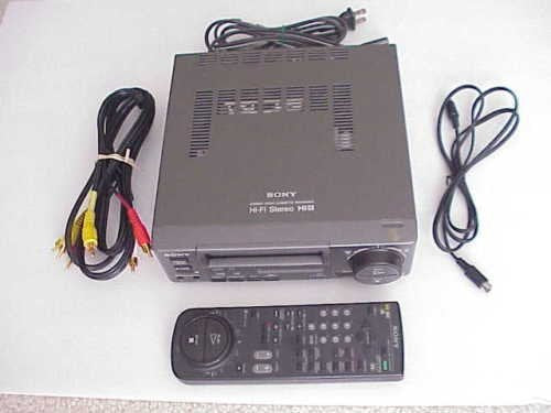  Sony EV-C20 Video 8 VCR avance y rebobinado súper