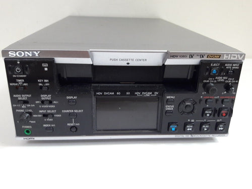 sony HVR-M25Au High Definition NTSC / Pal miniDV DVcam heavy duty VCR / Like New